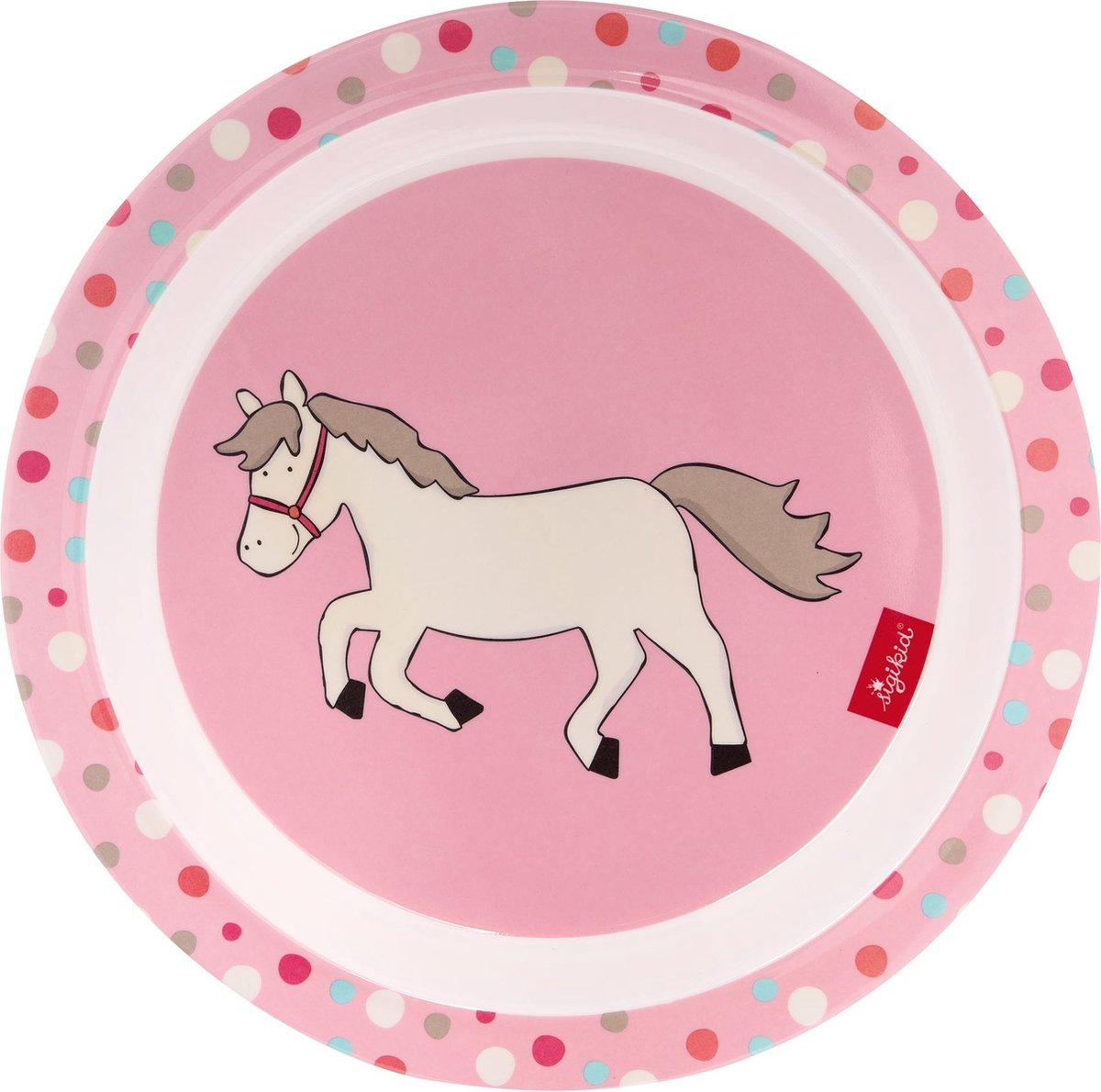 sigikid Melamine bord, Hoppe Dot