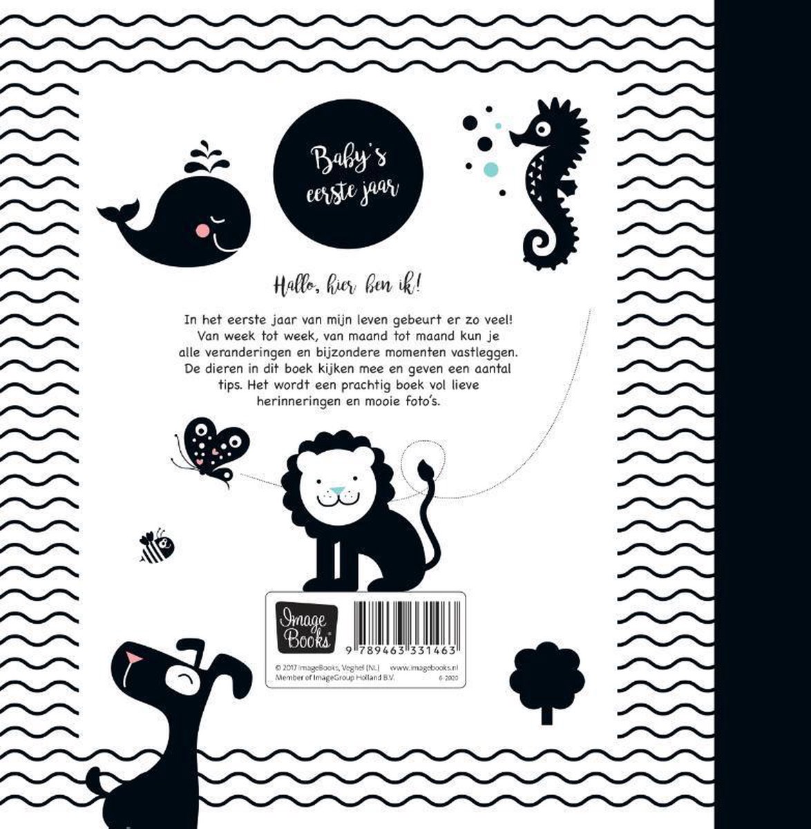 Unterhaltung Bücher Kinder & junge Erwachsene Babys & Kleinkinder Baby's eerste jaarboek 
