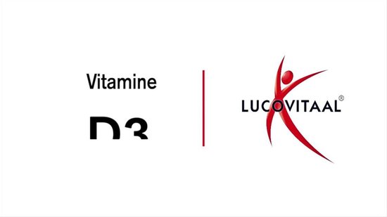 Lucovitaal Vitamine D3 25 mcg, 365 Capsules, Voedingssupplement voor Volwassenen, Voor Botten, Tanden en Weerstand