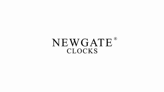 Newgate® Centre of the Earth wekker | Ronde retro digitale LCD klok | Wit | Ideaal voor nachtkastje, bureau of plank | Retro slaapkamer & kantoor accessoire