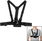 ST-25 Harnais de ceinture de fixation de sangle de poitrine réglable avec vis de support de boucle pour GoPro NEW HERO / HERO6 / 5/5 Session / 4 Session / 4/3 + / 3/2/1, Xiaoyi et autres caméras d'action (Noir)