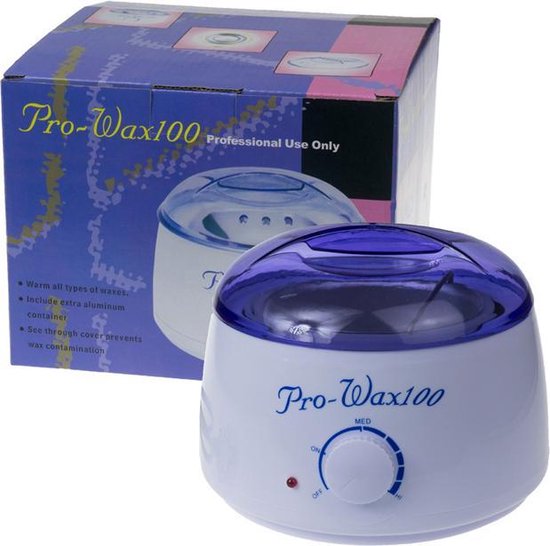 Pearl Wax Ontharingsset met Wax Verwarmer- inclusief 400 gram Wax Korrels + 10 Wax Spatels - Pearl Wax