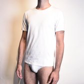 Giuliano - Heren Ondershirt Met Ronde Hals - Maat XL - Wit
