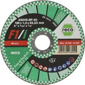 Reca Doorslijpschijf F1/i  150x1,6 mm - recht - RVS (25 stuks)