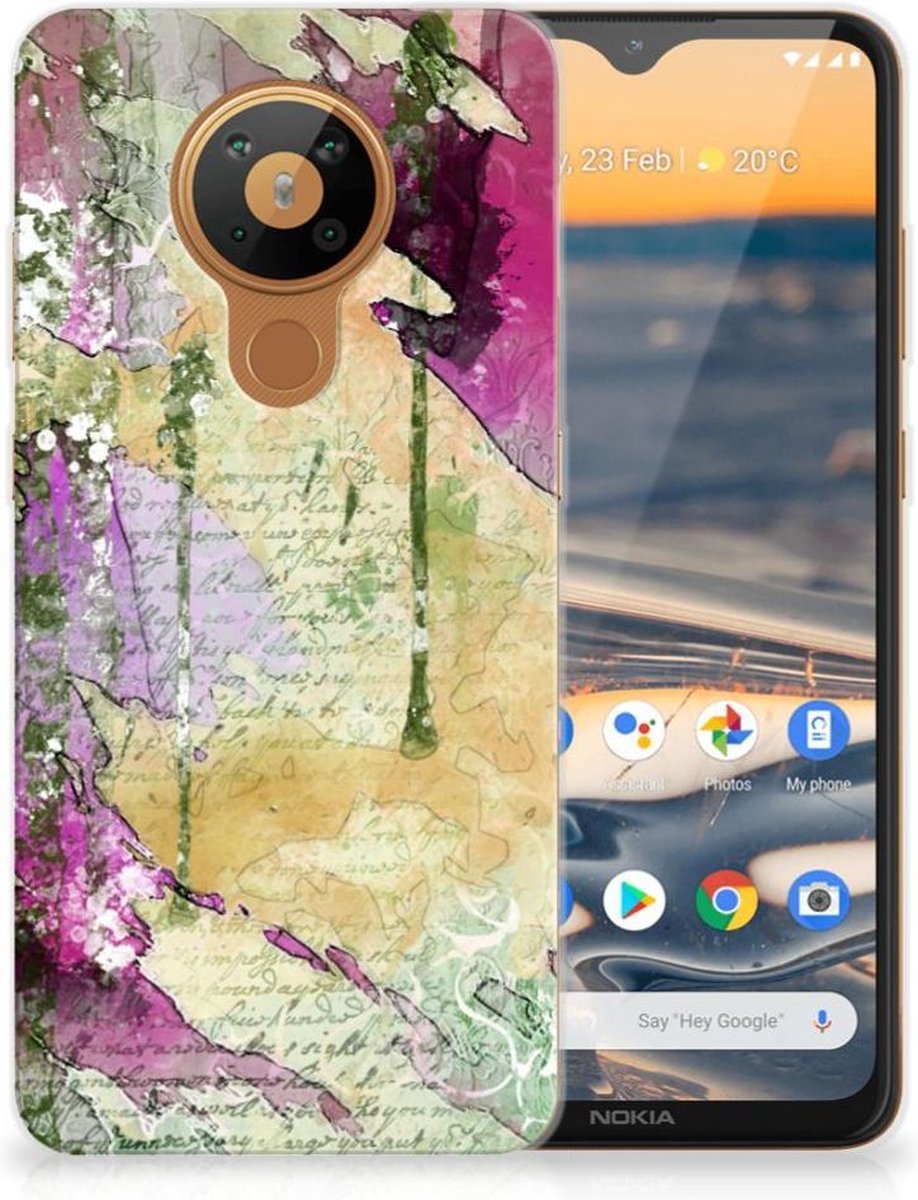 Hoesje maken Nokia 5.3 Letter Painting