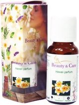 Beauty & Care - Hawaii parfum - parfumolie - 20 ml - bruin glazen fles met druppelaar