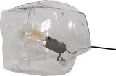 Icecube - Tafellamp - transparant glas - met LED lichtbron