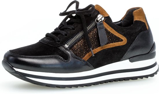 Gabor Comfort sneakers zwart - Maat 38 | Bestel nu!