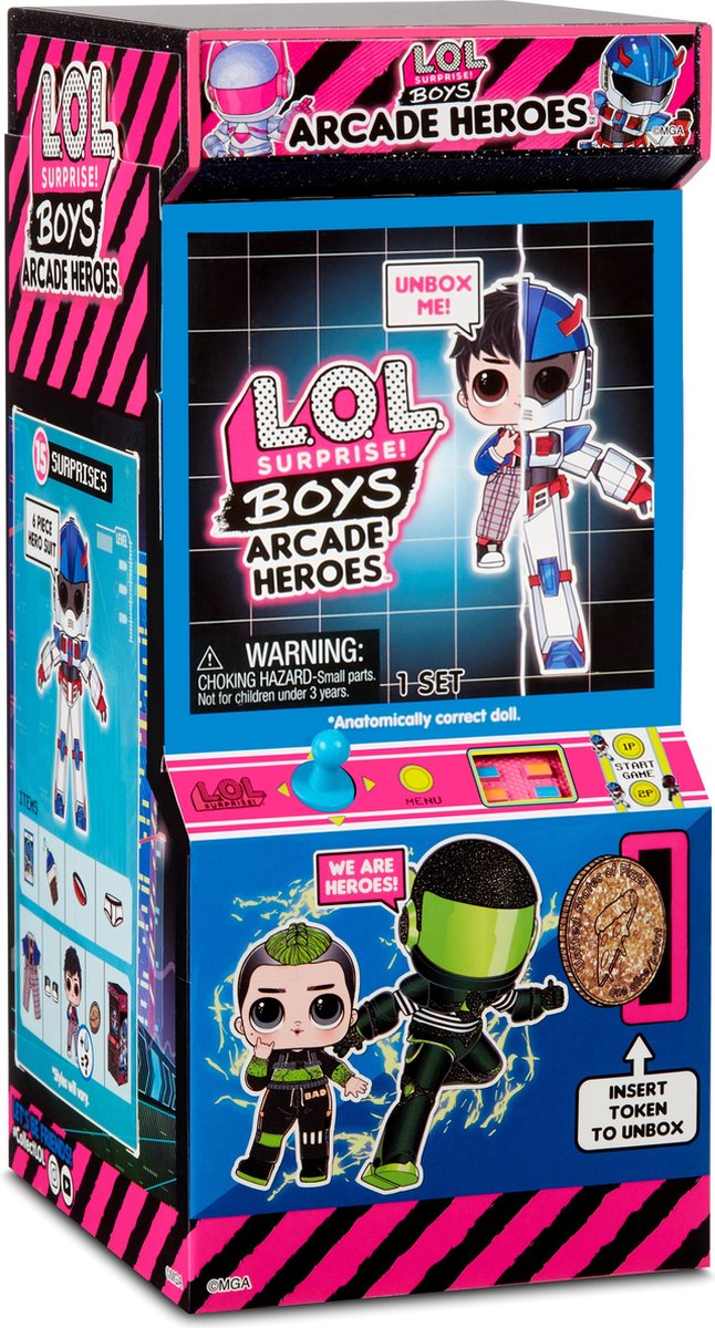 L.O.L. Surprise Boys Arcade Heroes - Minipop - L.O.L. Surprise!