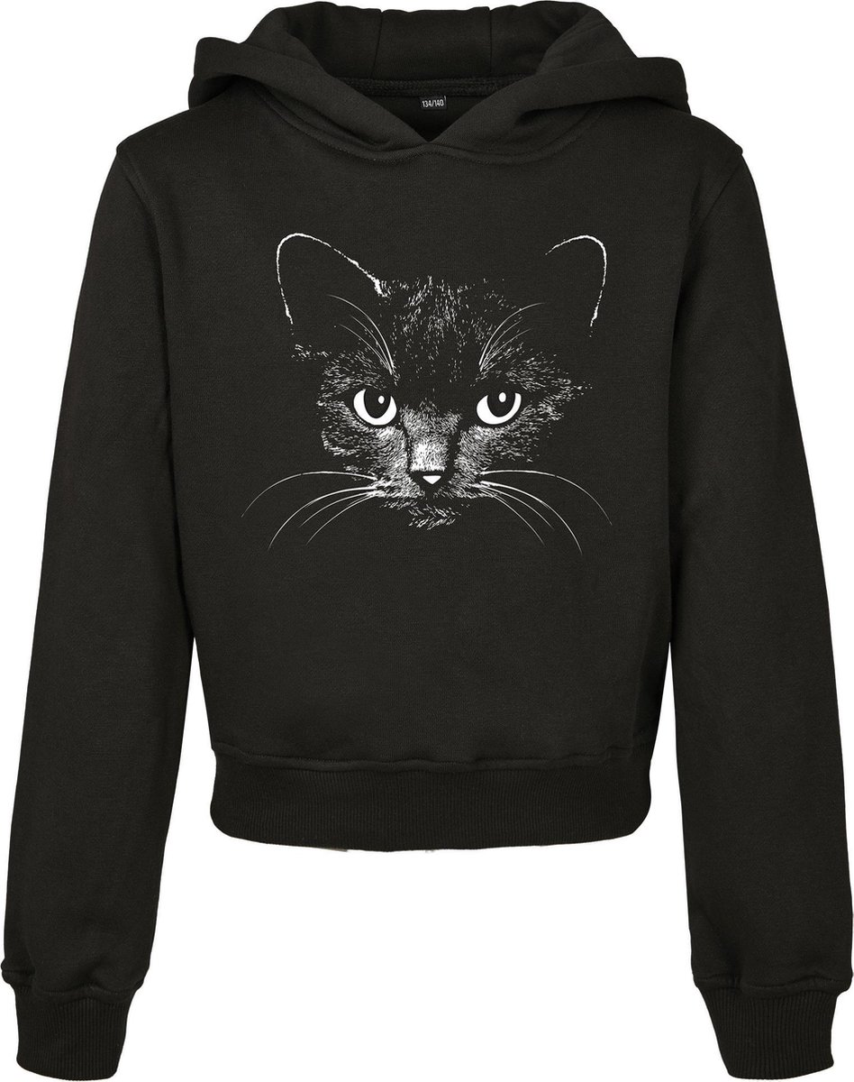 Black cheap cat hoodie