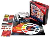 Cars tekenset - Waterverf - Penselen - Stempelkussen - Waskrijtjes - Stickers - Figuur kleuren