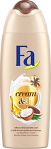 Fa Cream&Oil Cacaobutter & Coco Oil  Shower cream 6 x 250ml - Voordeelverpakking