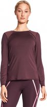 Röhnisch Sportshirt Asta Dames Polyester/elastaan Paars Mt S