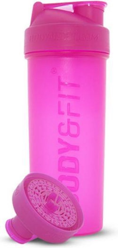 En verkouden worden land Body & Fit Shakebeker - Shaker Cup 2.0 Roze - BPA Vrij -  Vaatwasserbestendig - 700 ml | bol.com