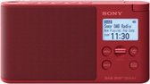 Sony Xdr-s41 DAB Draagbare radio 0.65W rood