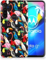 Leuk TPU Backcase Motorola Moto G8 Power Telefoon Hoesje Birds