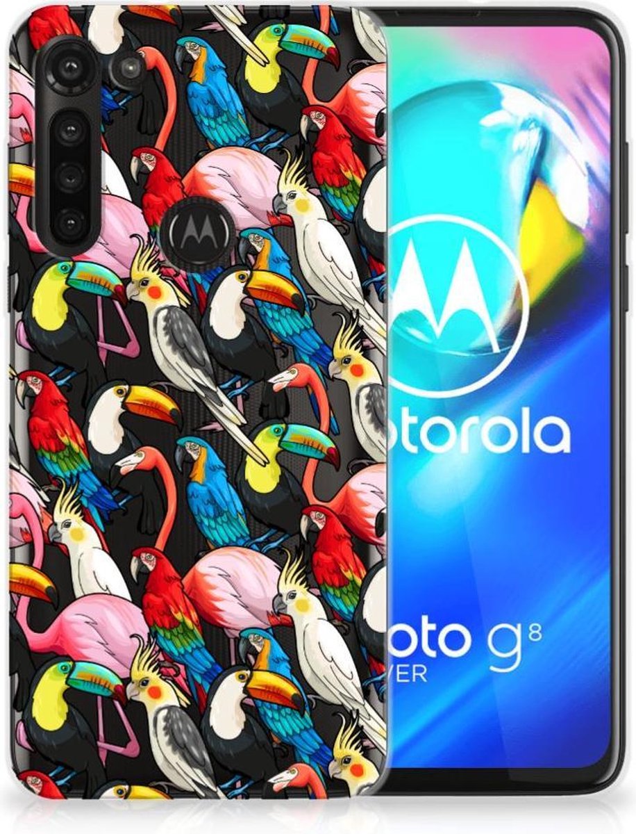 Motorola Moto G8 Power TPU Hoesje Birds