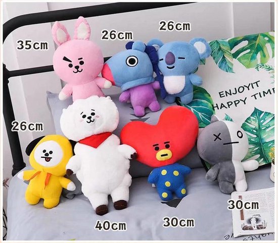 Kpop BTS BT21 Army Merchandise | Cooky Jungkook | Pluche Speelgoed | Mooie  Kwaliteit |... | bol.com