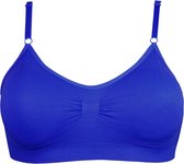 MAGIC Bodyfashion Comfort Bra with Spaghetti Straps Cobalt Vrouwen - Maat XL