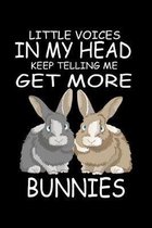 Little Voices In My Head Keep Telling Me Get More Bunnies
