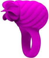 PRETTY MALE | Pretty Love Frances Rotating And Teaser Cock Ring Purple