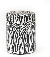 Housevitamin poef zebra 31x39.5 cm