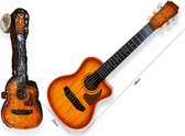 Speelgoed gitaar met opbergtas - 6 snaren - Music Guitar - 68 cm - Speelgoedinstrument