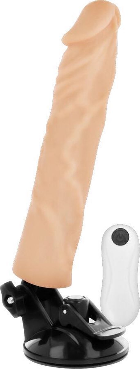 BASECOCK | Basecock Realistic Vibrator Remote Control Flesh 21 Cm