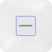 Bol.com Comfast CF-E355AC V2 Access Point 1200mbps Ceiling AP Dual band voor tot 120 gebruikers Wit aanbieding