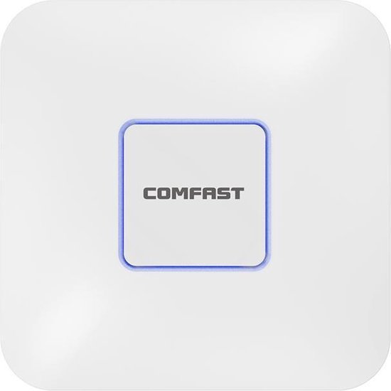 Comfast CF-E355AC V2, Access Point 1200mbps Ceiling AP, Dual band voor tot 120 gebruikers, Wit