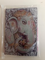 Diamond painting Notiteboek-Olifant