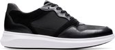 Clarks - Heren schoenen - Un Globe Run - G - zwart - maat 6,5