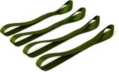 Losse straps met 2 lussen - 1,2T - 25mm - Kakigroen - 4st - 32cm