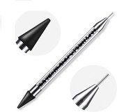 Diamond Painting pen met Kristallen zwart