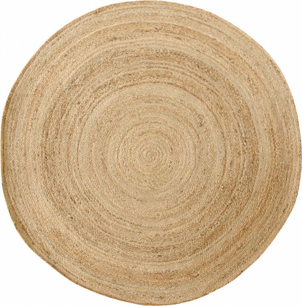 Vloerkleed Jute rond naturel ø130
