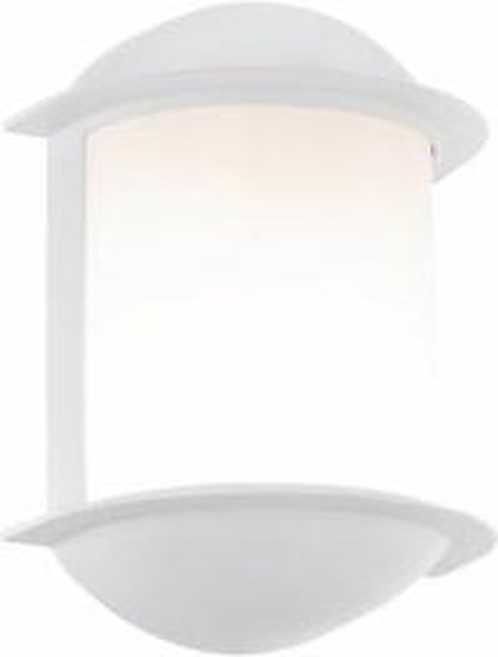 EGLO Isoba - Éclairage extérieur - Applique - 1 lumière - LED - Wit |  bol.com