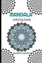 Coloring Book Manadala Beautiful Mandala