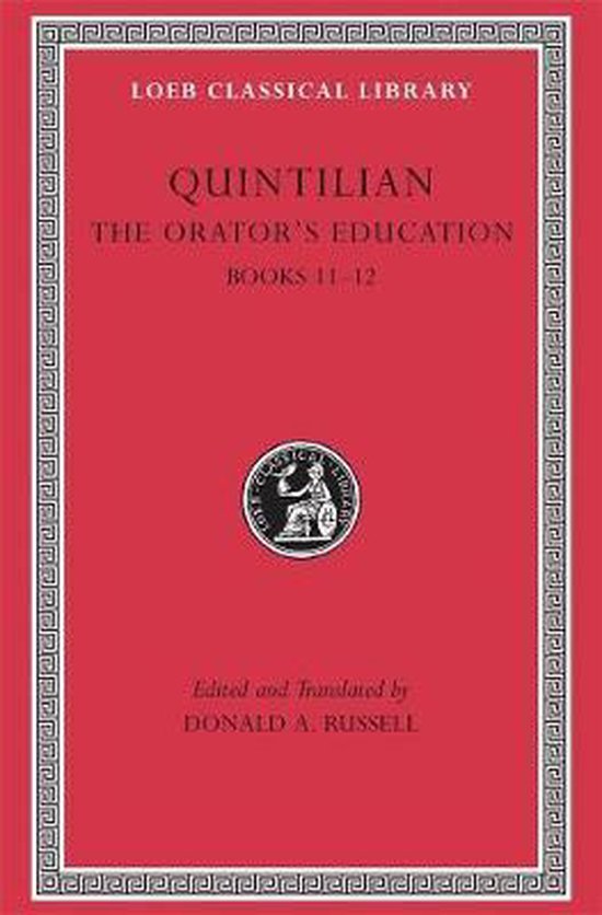 The Orators Education V 5 Books 11-12 L494 (Trans. Russell)( ... - cover
