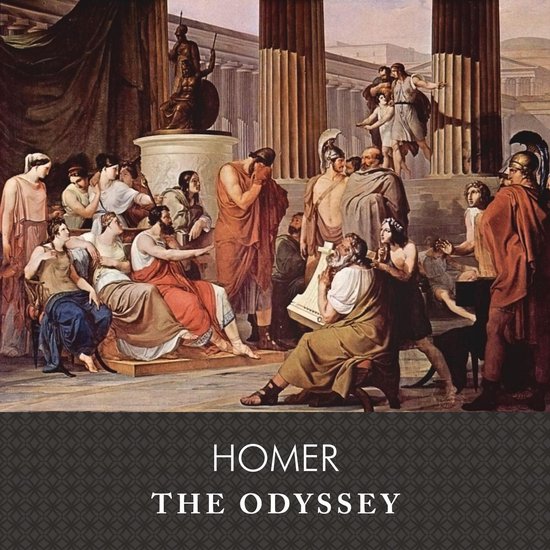The Odyssey, with eBook - cover