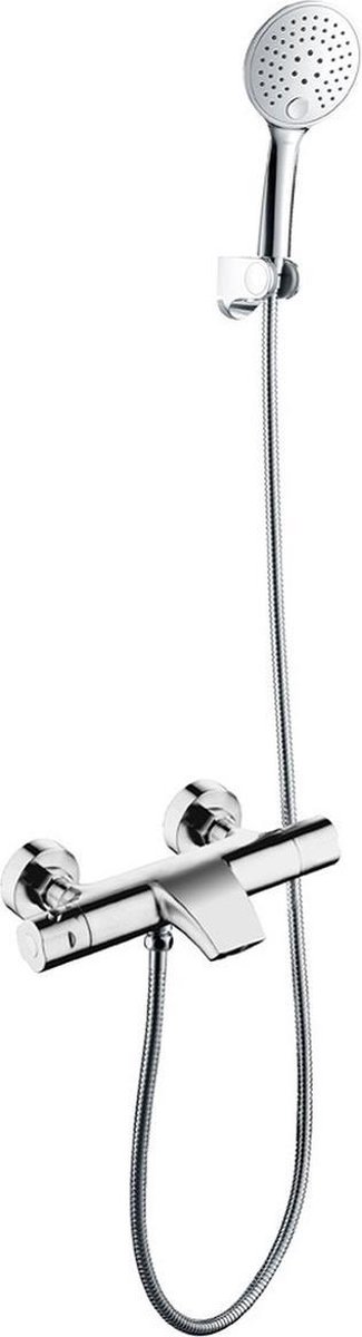 Mawialux thermostatische opbouw badkraan - Chroom - Ikoro
