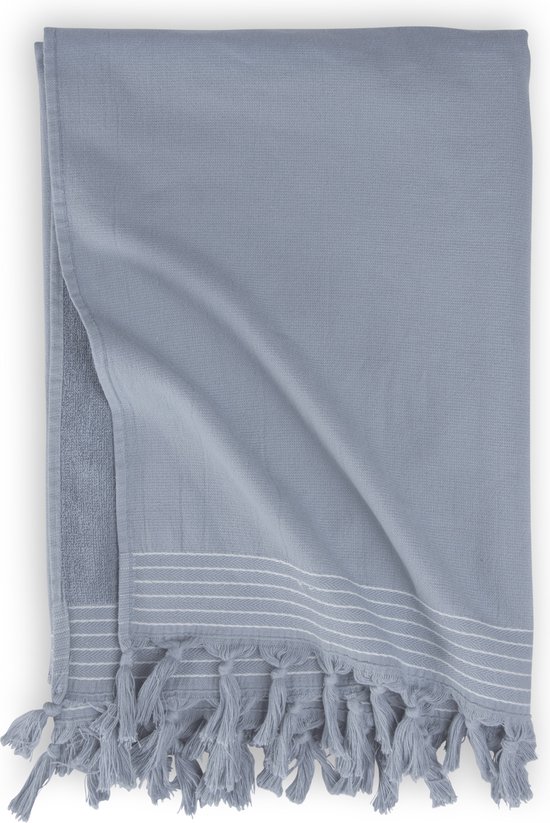 Walra Hamamdoek Soft Cotton - 100x180 - 100% Katoen - Blauw