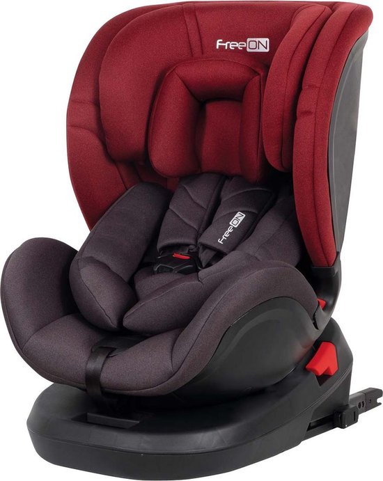 FreeON autostoel Linus 360° met isoFix Rood (0-36kg) - Groep 0-1-2-3  autostoel voor | bol.com