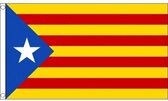 Catalaanse onafhankelijkheid vlag 90x150cm