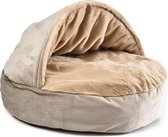 Topmast Hondenmand - Kattenmand Zacht Fleece - 65 X 65 cm - Beige