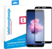 Telefoonglaasje Screenprotectors Geschikt voor Huawei P Smart 2018 - Volledig Dekkend - Gehard Glas Screenprotector Geschikt voor Huawei P Smart 2018 - Beschermglas van rand tot ra