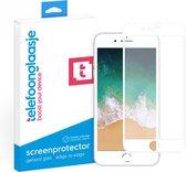 Telefoonglaasje Basic Screenprotectors Geschikt voor iPhone 7 - Volledig Dekkend - Gehard Glas Basic Screenprotector Geschikt voor iPhone 7 - Eenvoudige Beschermglas van rand tot rand