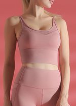 Power Workout Sporttop Roze - Maat L - Sport bh - Fitness Gym Crop Top 2