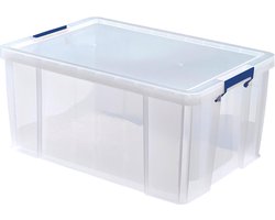 Bankers Box ProStore plastic opbergbox met deksel - 70L - 100% recyclebaar - veilig voor voedsel