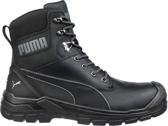 Foto: Puma safety puma werkschoenen conquest blk ctx hoog s3