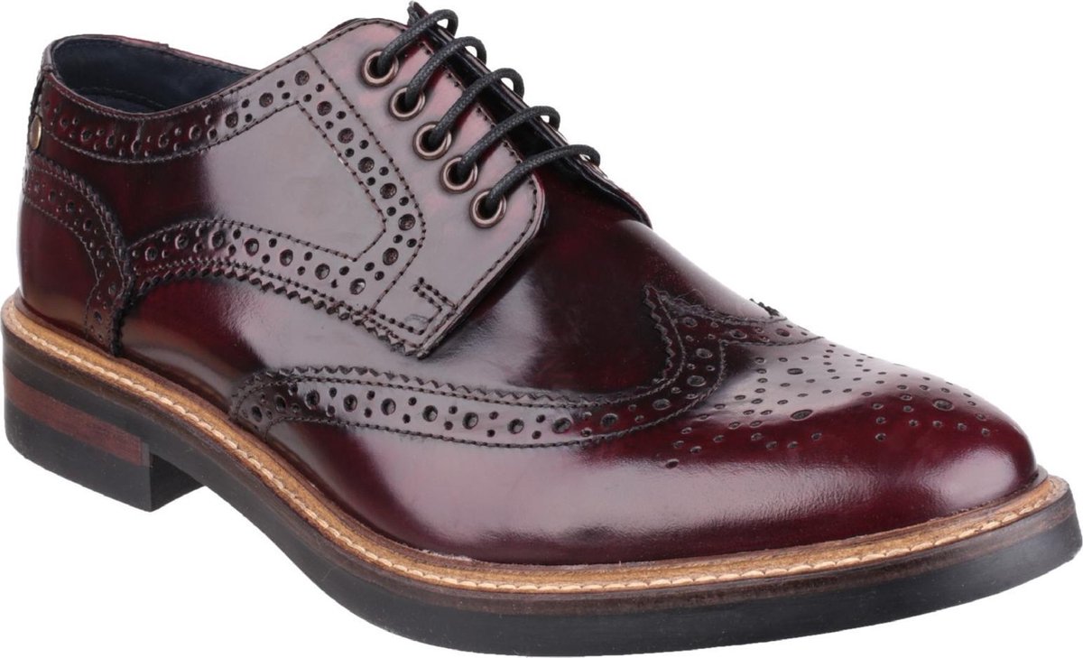 Base London Woburn | Bordo - FW Laced Shoes - Maat -
